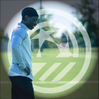 Coach Maja leading youth soccer training in Kitchener Waterloo Cambridge